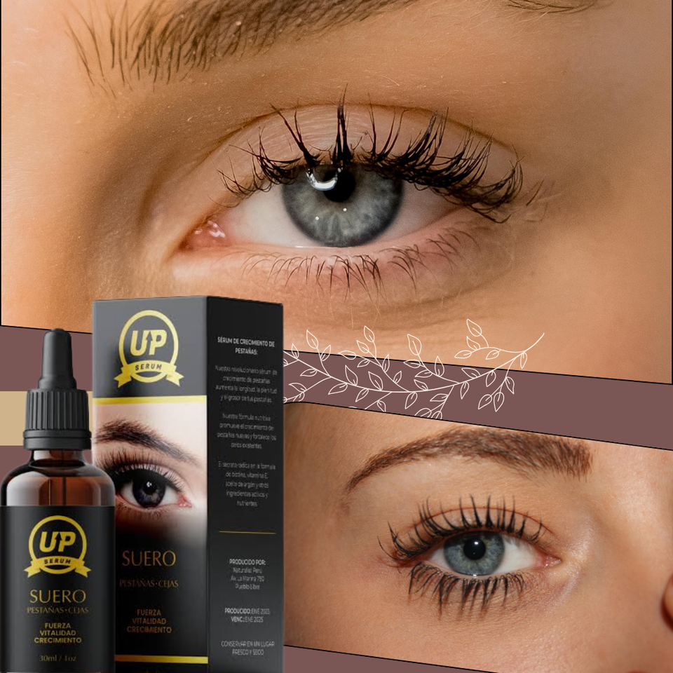 SERUM UP PRO-Alargamiento de pestañas y cejas