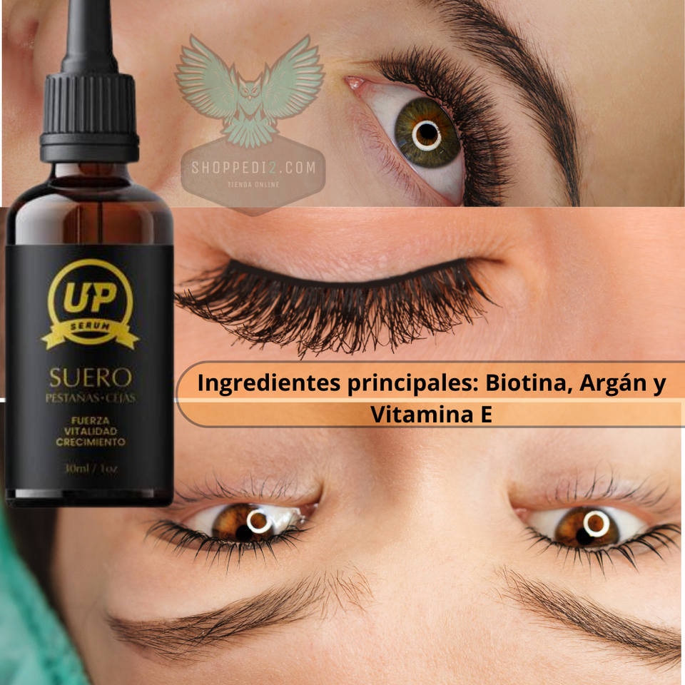 SERUM UP PRO-Alargamiento de pestañas y cejas