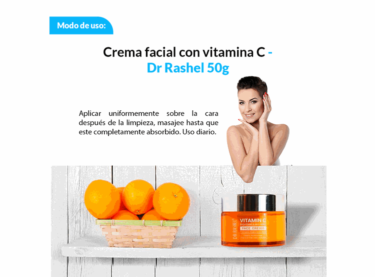 CREMA DE COLAGENO ANTIOXIDANTE 50 G NARANJA