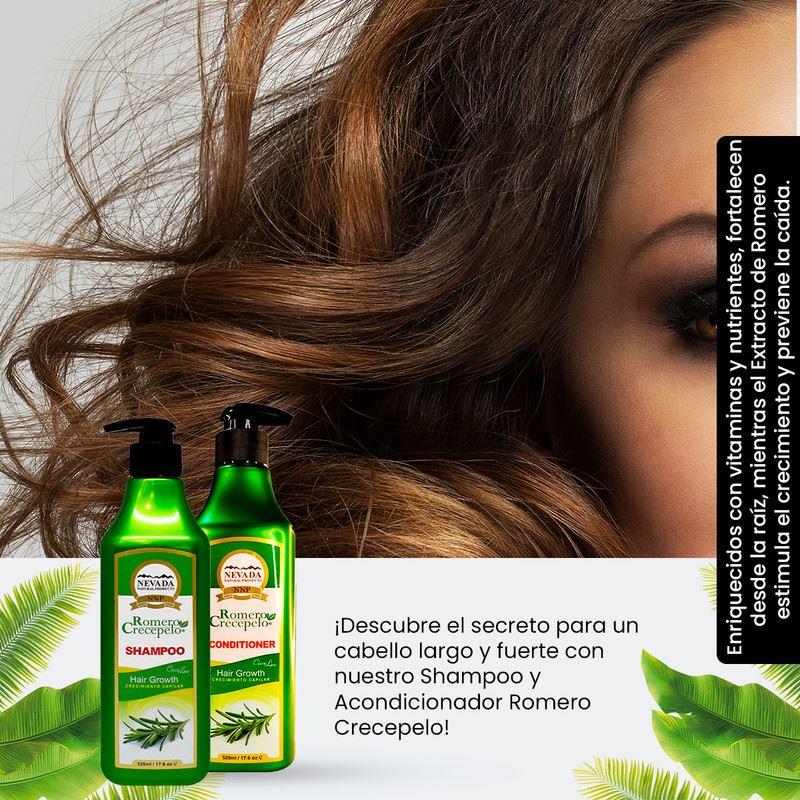 SHAMPOO ROMERO CRECEPELO 520ML