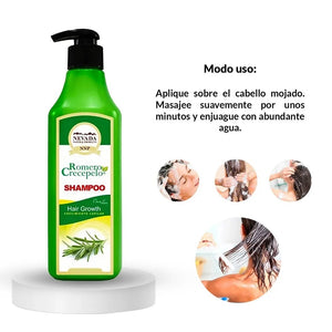 SHAMPOO ROMERO CRECEPELO 520ML